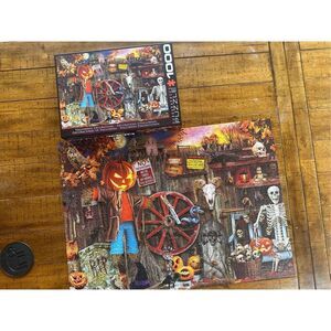 Eurographics Jigsaw Puzzle; Halloween Decorations; 1000 pieces